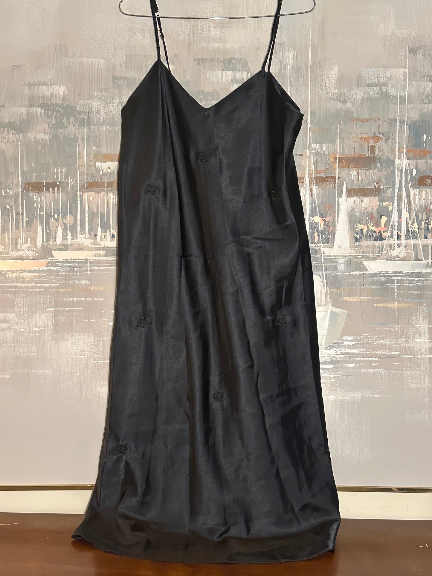 90s black Slip
