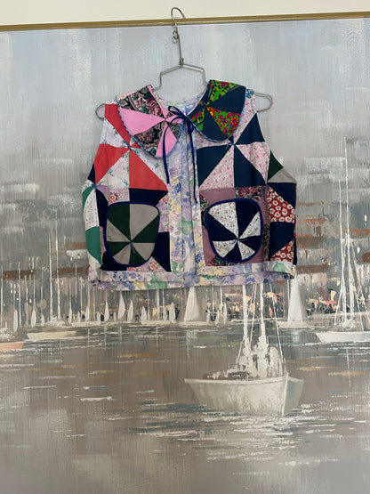 Upcycled Quilt Vest